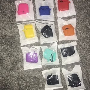 Silicon airpod cases 1/2 gens